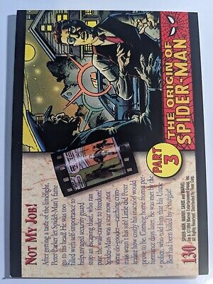 1994 Fleer Marvel Comics The Origin of Spider-Man Part 3 1994 Fleer Marvel Comics The Origin of Spider-Man Part 3