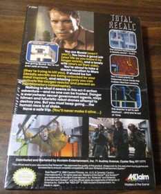 Total Recall (Nintendo NES, 1990) H-Seam sigillato nuovo con scatola