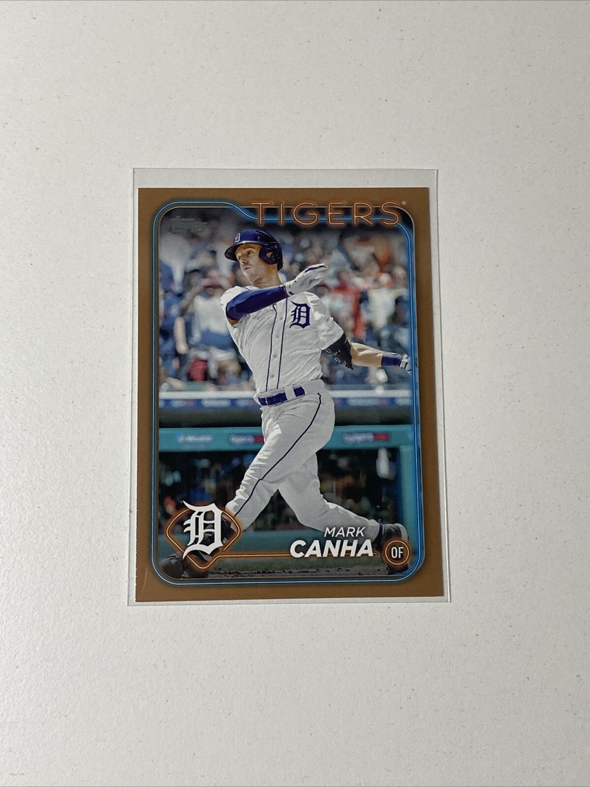 2024 Topps Series 2 #486 Mark Canha Gold Parallel /2024 Detroit Tigers
