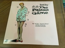 THE PAJAMA GAME LASERDISC DORIS DAY