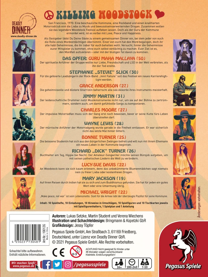 Deadly Dinner - Killing Woodstock (deutsch) - Bild 2 von 2