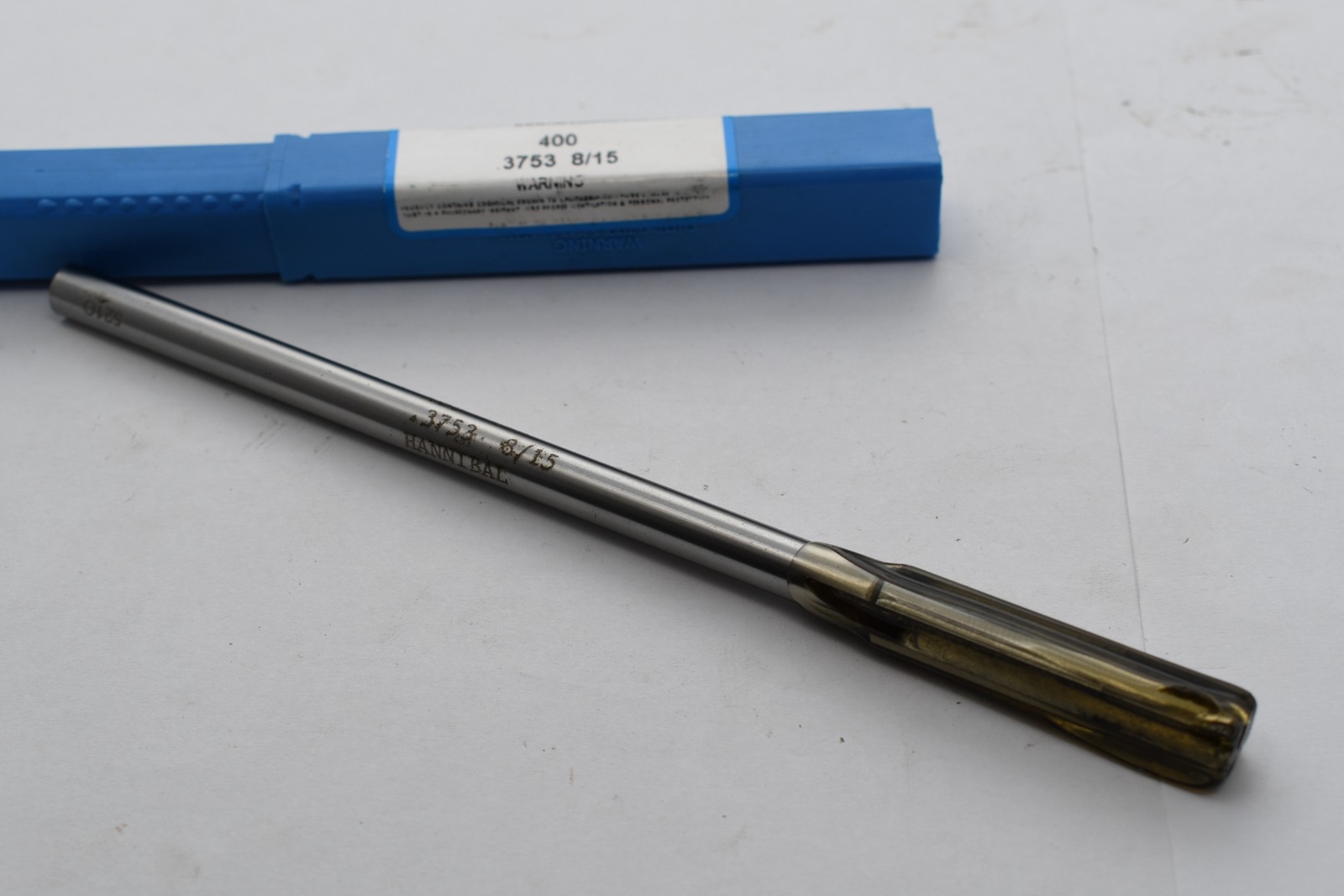 NEW Hannibal Carbide 400 .3753 Carbide Tipped Chucking Reamer eBay