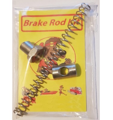 Suzuki CL125 - A2 Stainless Brake rod nut, spring & barrel