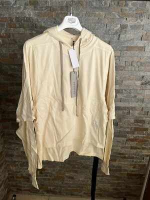 Rick Owens Drkshdw , Hustler Hoodie in Natural BNWT S | eBay Rick Owens Drkshdw , Hustler Hoodie in Natural BNWT S | eBay