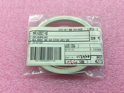 (500 PIECE LOT) MNR14E0ABJ203, ROHM, RES ARRAY 4 RES 20K OHM 1206, ROHS