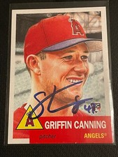 GRIFFIN CANNING signed auto autographed Topps Living Card
