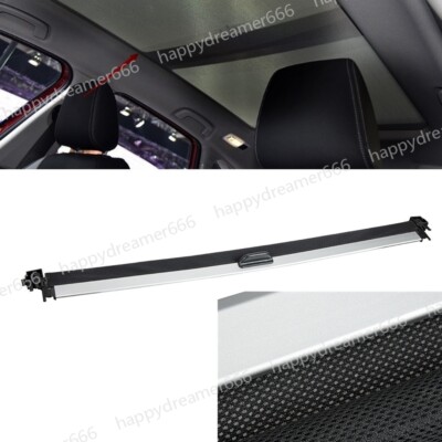 Black Car Sunshade Sunroof Cover For VW Scirocco 2009-2019 2011 2012 1K8 877 307