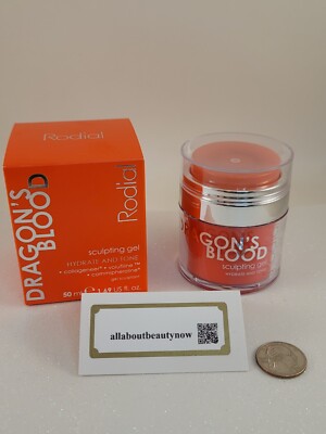 Rodial Dragons Blood Sculpting Gel Hydrate + Tone 1.69 fl oz Full Size Brand New