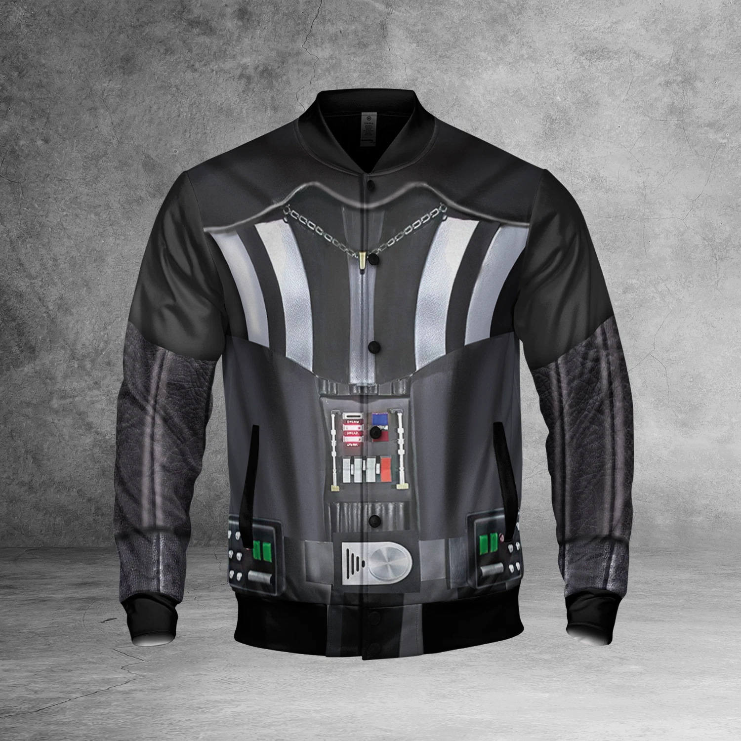 Darth Vader Costume Halloween Star Wars Movie Character Jacket