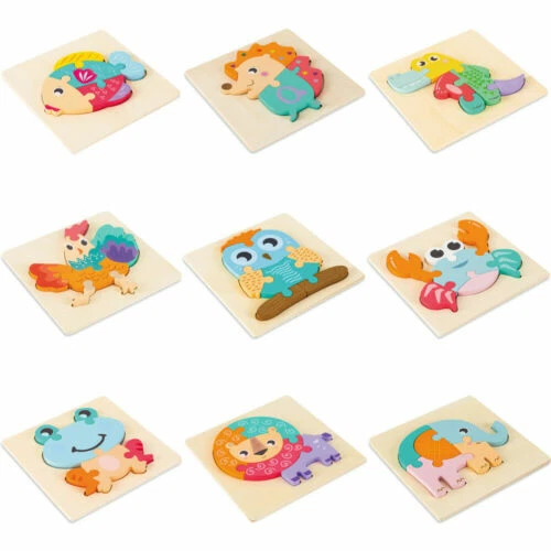 Markenlose Puzzles & Geduldspiele aus Holz