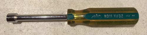 VINTAGE Mac Tools USA 11/32” ND11 SAE Nut Driver - Picture 1 of 10