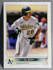 2022 Topps Series 1, Matt Olson, Oakland Athletics, #149