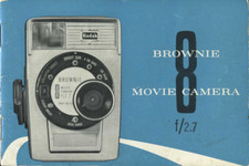 Kodak Brownie 8 Movie Camera f2.7 Instruction Manual
