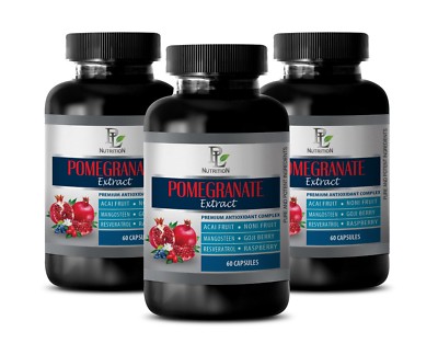 vitamin rich capsules - Pomegranate 40% Extract - pomegranate bowl 3B
