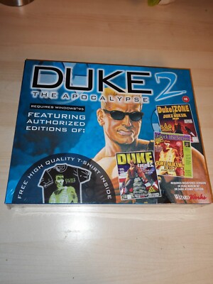 Duke Nukem The Apocalypse 2 - PC BIG BOX - Neu Sealed Versiegelt inkl. T-Shirt