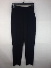 Adrianna Papell Crepe Slim Ankle Pants Black Size 2 NWT Women's