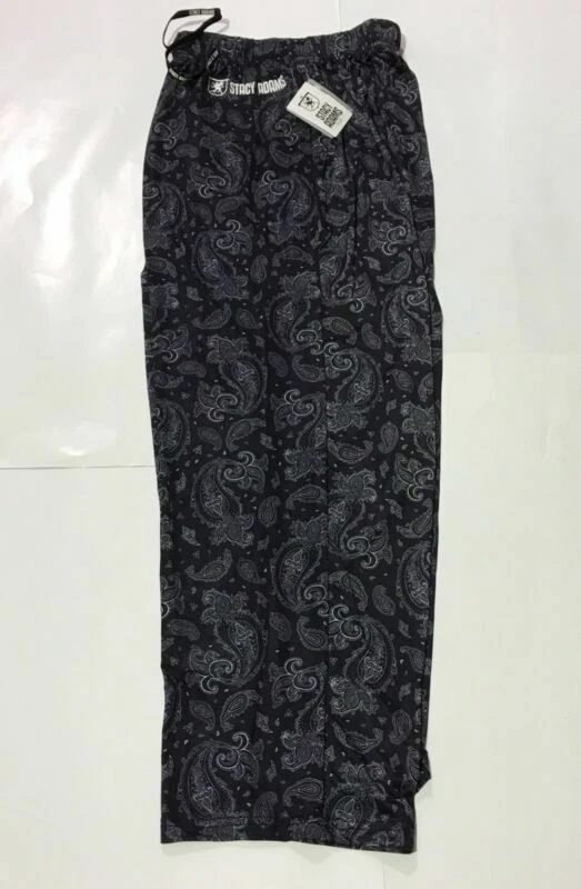 Stacy Adams SA6000/SA6004 Mens Knit Sleep Pants Lounge Wear S-3XL $35.99Each - Image 3 of 4