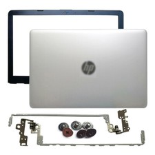 New for HP 15-BS 15T-BS 15-BW 250 G6 255 G6 Silver LCD Back Cover/Bezel/Hinges