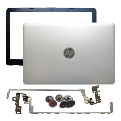 New for HP 15-BS 15T-BS 15-BW 250 G6 255 G6 Silver LCD Back Cover/Bezel/Hinges