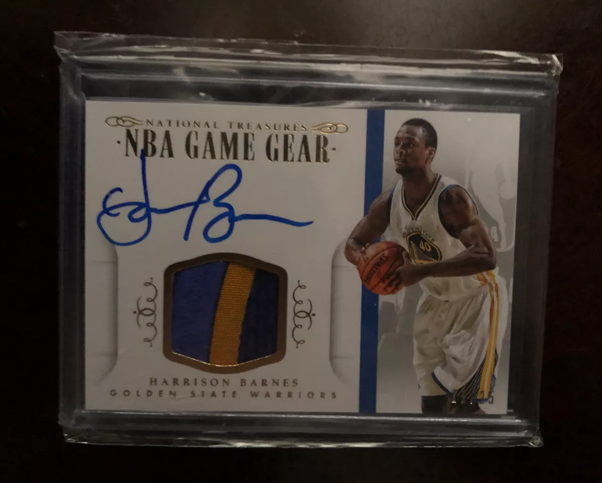 Harrison Barnes Auto Patch 11/25 NBA National Treasures