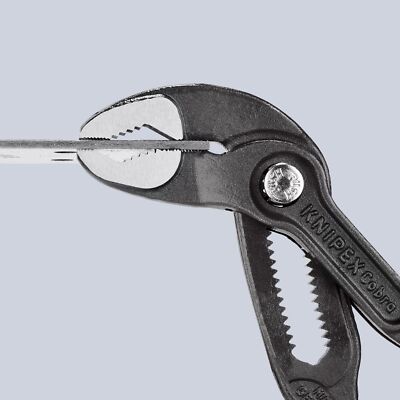 KNIPEX Tools - Cobra Wasserpumpenzange, Mehrkomponenten (8702180SBA)