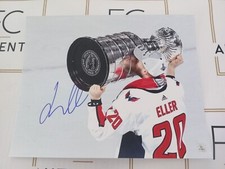 Lars Eller Washington Capitals 8x10 Photo Signed Autograph Stanley Cup Coa 