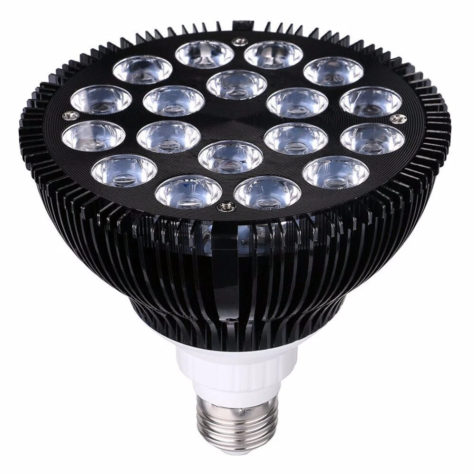 54W UV 395nm Ultraviolet E27 PAR38 LED Lamp Spot Light Bulbs Black Light Decora - Image 3 of 4