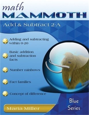Math Mammoth Add & Subtract 2-A (Paperback or Softback)