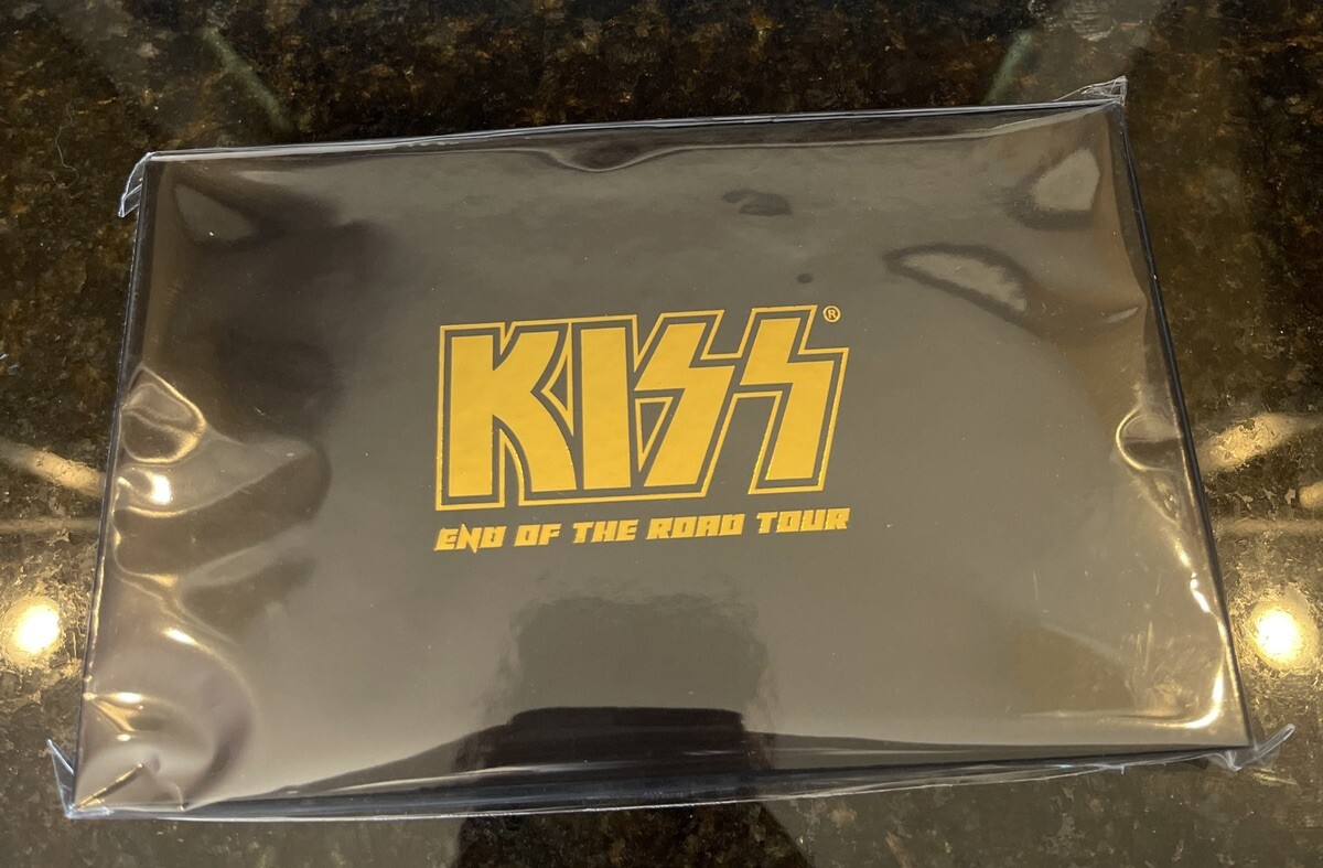 KISS Golden Ticket 24K Gold End Of The Road Tour Unopened Official
