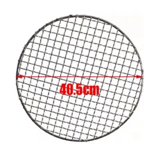 16" BBQ Net Barbecue Grilling Net Steak Meat Stainless Grid Grate Steam Net New