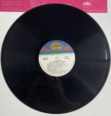 Ringo Starr Stop and Smell the Roses Vinyl LP (1981 Boardwalk NBI