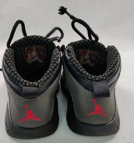 Boys Nike Air Jordan Collection Sneakers, Black, Dark Grey, Size 10 c - Picture 6 of 12