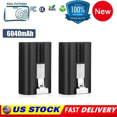 2PCS Rechargeable Battery Pack for Ring Video Doorbell 2 3 3+ 4 Spotlight Camera