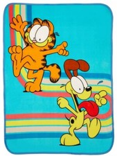 Garfield "House Pets" Kids 46" x 60" Coral Fleece Throw Blanket-W52627176801