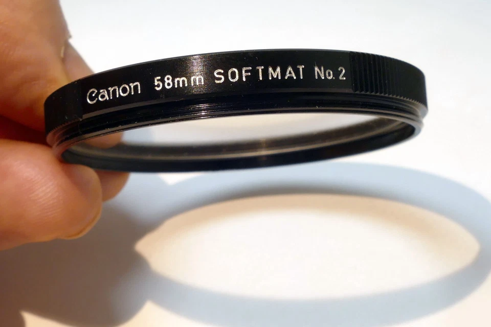 Canon Softmat No. 2 58mmLens Filter Soft Focus #2 Portraiture  - Genuine OEM - Image 3 of 4
