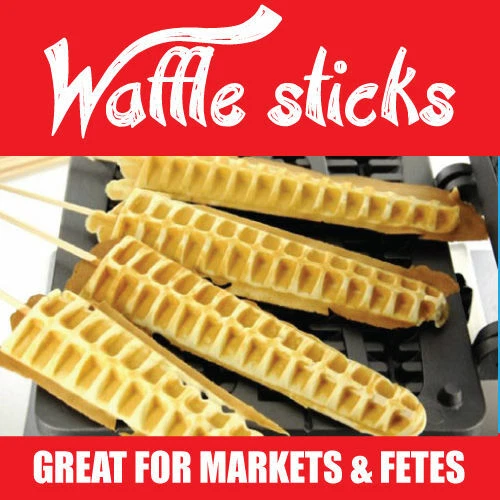 Gas and Electric options Dogs Waffles Waffle Sticks & Dutch Pancake machines - Picture 3 of 14