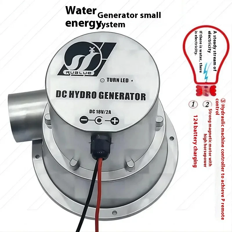 Tragbarer bürstenloser Mikrogenerator für Außenbereich 12V Kleine Generatore, - Bild 2 von 4