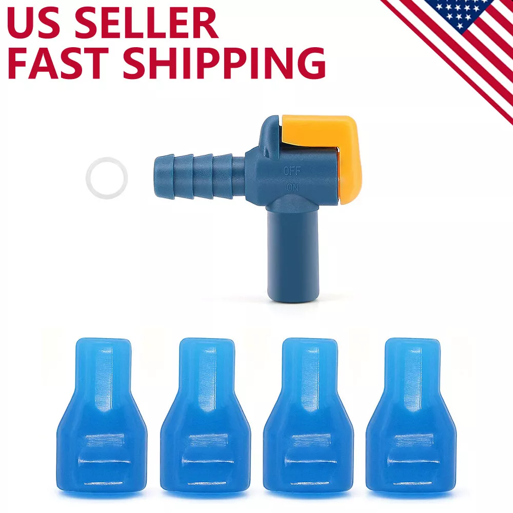 4 Pk Bite Valve Replacement 90 Degree Silicone Mouthpiece For Camelback