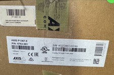 Axis P1367-E Indoor/Outdoor Network Security Camera System Brand New