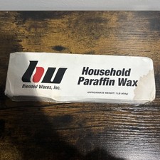 Blended Waxes, Inc. Household Paraffin Wax Blocks for Candle Making, Canning,...