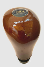 1983-2004 Mustang 5 Speed Genuine For Ford Oem Wooden Wood Shifter Shift Knob