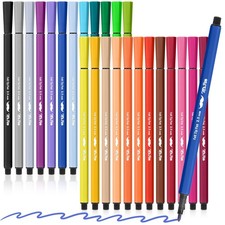 Mr. Pen- Felt Tip Markers, Assorted Colors, 24 Pack, 2.5 mm, Bible Multicolor