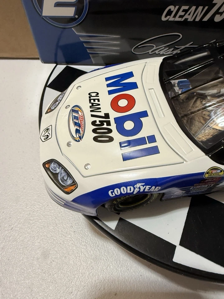 Rusty Wallace #2 Miller Lite Mobil Clean 7500 2005 1:24 Nascar Diecast Foto 3 de 4