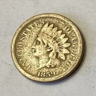 1859P -Indian Head Penny- Average Grade