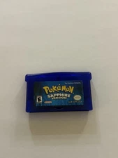 Pokemon: Sapphire (Nintendo Game Boy Advance, 2003) GBA Authentic