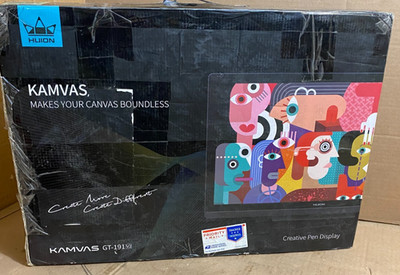 Huion Kamvas GT-191 v2 19.5 inch Drawing Monitor Pen Display w/ Battery Free Pen