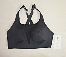 NWT MSRV 69 Athleta 36D 36 D Black Speed Run High Support Sports Bra 599845