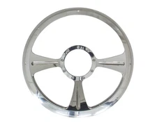 Billet Specialties GTX01 Half Wrap Steering Wheel