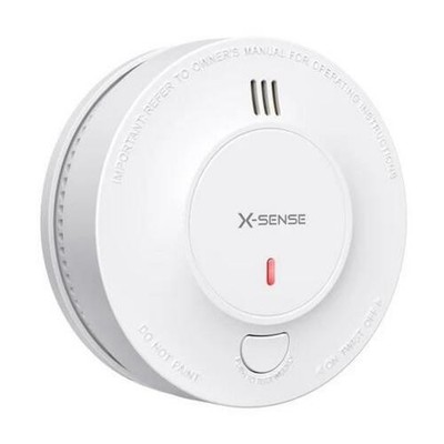 X-Sense Smoke Alarm, 10-Year Battery Fire Alarm Smoke Detector with LED
