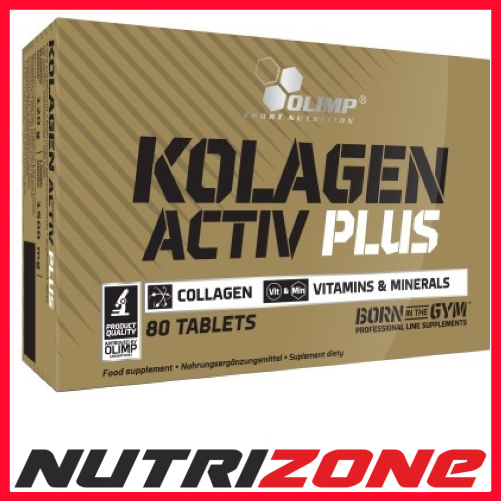 Olimp Nutrition Kolagen Activ Plus - 80 Tablets - Image 2